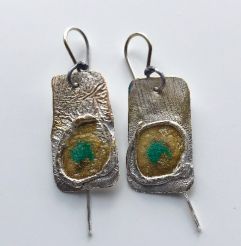 Minty's Eyes earrings